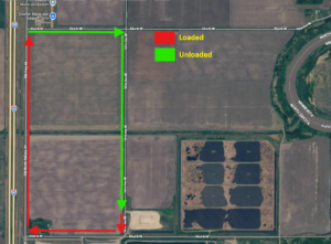 Lime Loading Route